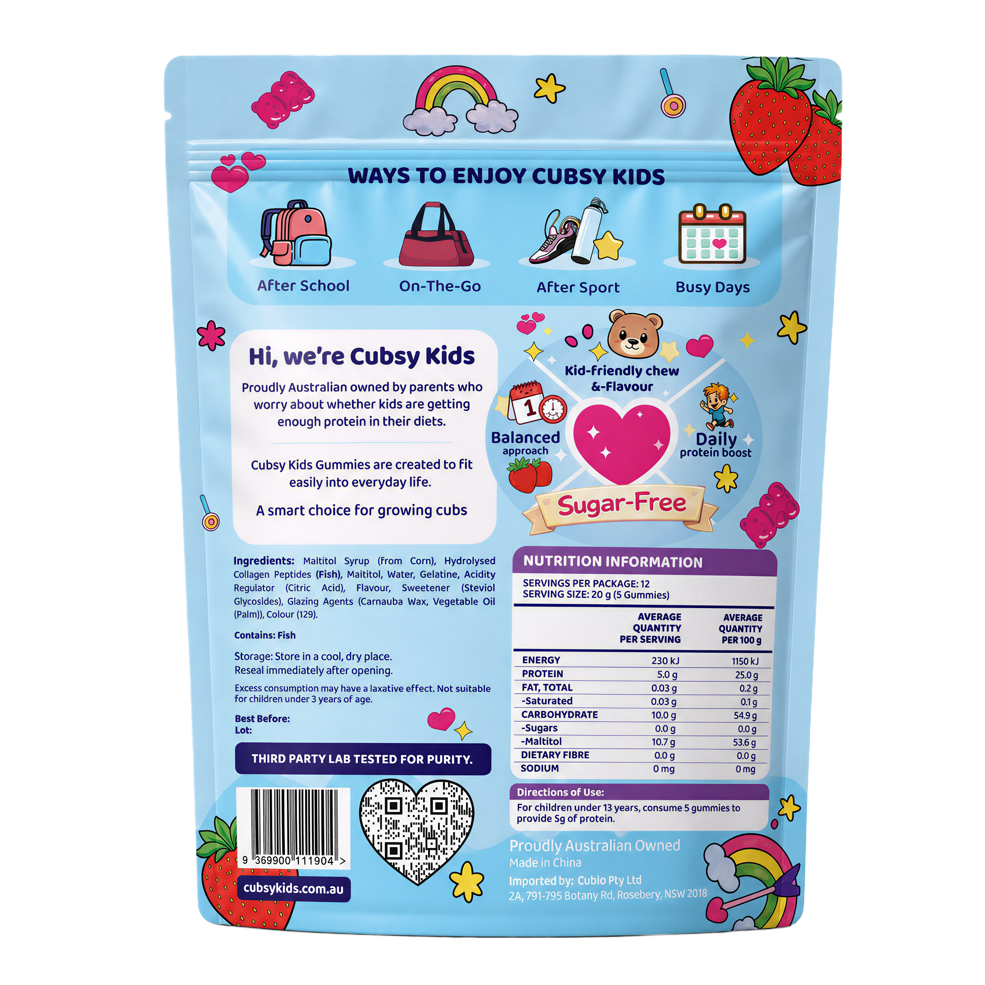 Kids protein gummies Australia